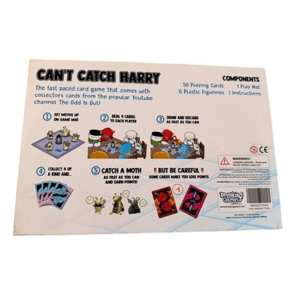 Can’t Catch Harry An Odd 1s Out Card Game by Breaking Games Ages 6+ - Picture 2 of 4